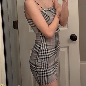 Plaid Mini Dress